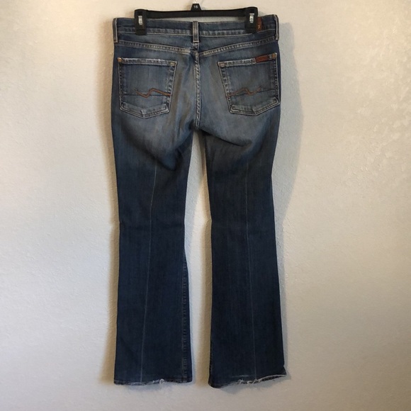 7 For All Mankind Bootcut Denim Jeans - Picture 2 of 5